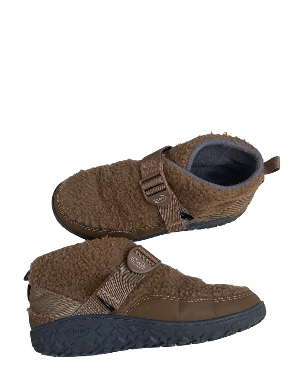 Chaco Ramble Fluff Shoes Womens Sz 5 Slip On Brown